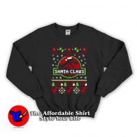 Santa Claws Jurassic Park Ugly Unisex Sweatshirt