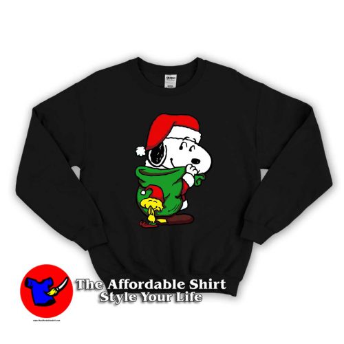 Santa Snoop 500x500 Santa Snoop Unisex Sweatshirt