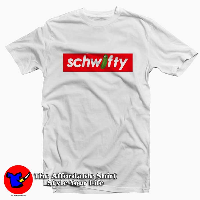 Schwifty Pickle Supreme 510x510 image Schwifty Pickle Supreme 510x510 Schwifty Pickle Supreme Tee Shirt