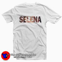 Selena Photo Art Tee Shirt