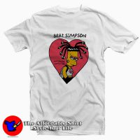 Simpson Ghetto Chola Bootleg Bart Tee Shirt