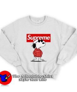 Snoopy Supreme Stay Stylish Joe Cool Unisex Sweatshirt