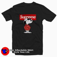 Snoopy Supreme Stay Stylish Joe Cool Tee Shirt