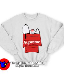 Snoopy X Supreme Unisex Sweatshirt