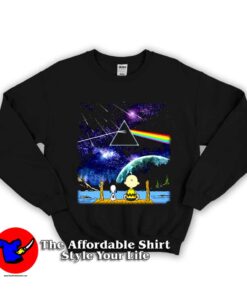 Snoopy and Charlie Brown Pink Floyd Unisex Sweatshirt