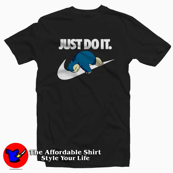 Snorlax Pokemon Just Do It 510x510 image Snorlax Pokemon Just Do It 510x510 Snorlax Pokemon Just Do It Tee Shirt