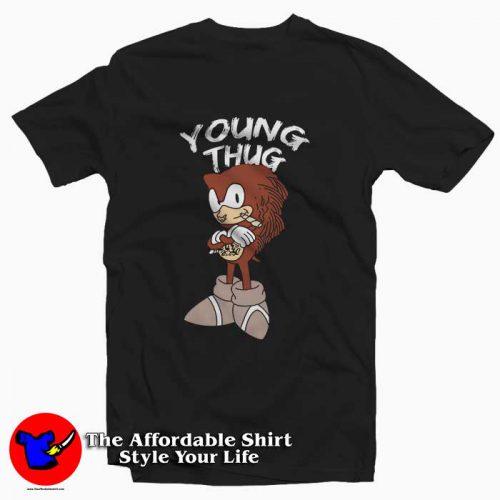 Sonic Young Thug Recorded 500x500 Sonic Young Thug Recorded Tee Shirt