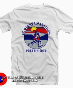 St George Marathon Vintage Tee Shirt