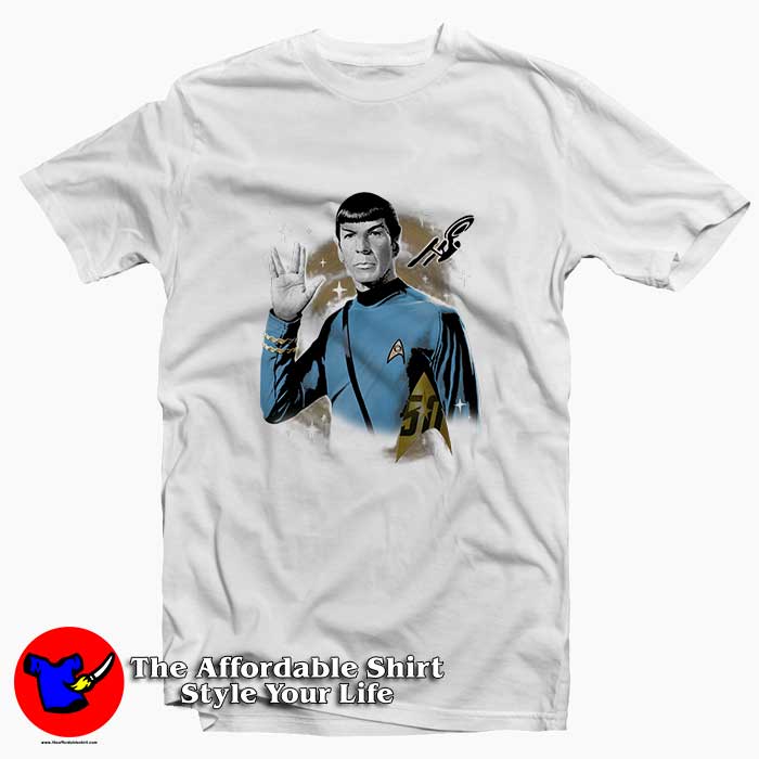 Star Trek 50th Anniversary Spock Tee Shirt 510x510 image Star Trek 50th Anniversary Spock Tee Shirt 510x510 Star Trek 50th Anniversary Spock Tee Shirt