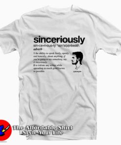 Stephen Amell Sinceriously Tee Shirt