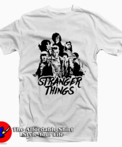 Stranger Things Black Tee Shirt
