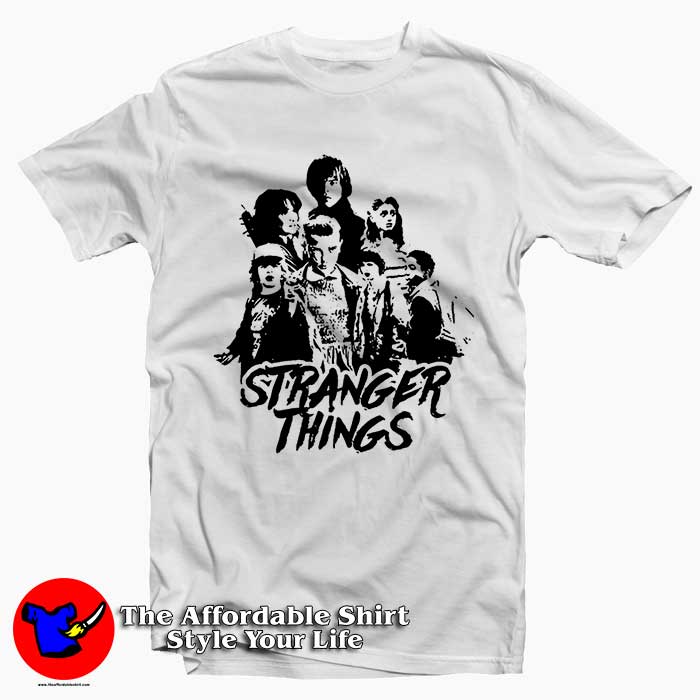 Stranger Things Black 510x510 image Stranger Things Black 510x510 Stranger Things Black Tee Shirt