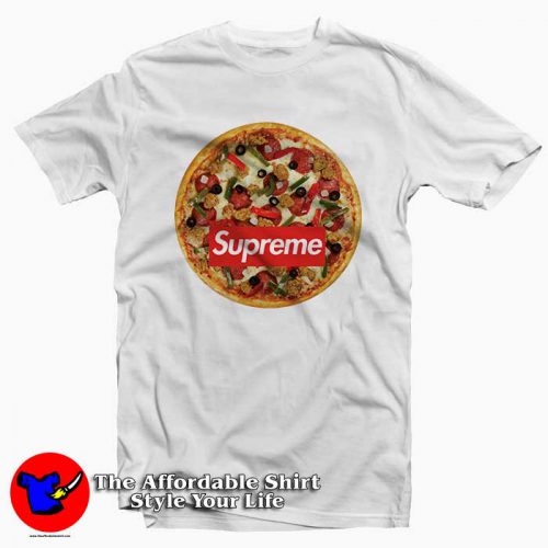 Supreme Pizza 500x500 Supreme Pizza Tee Shirt