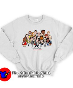 The Office Cast Cartoon Unisex Sweatshirt