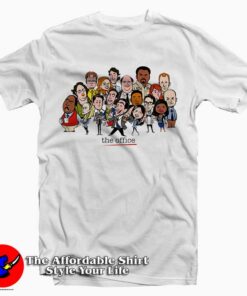 The Office Cast Cartoon Tee Shirt