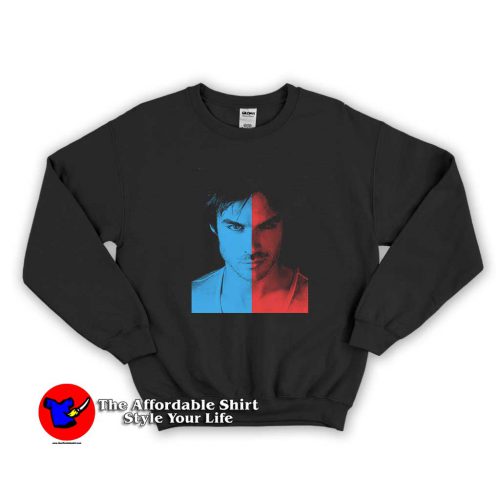 The Vampire Diaries Damon Salvatore 3 500x500 The Vampire Diaries Damon Salvatore Unisex Sweatshirt