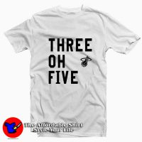 Three Oh Five Miami Heat Tee Shirt