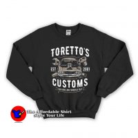 Toretto's Garage Customs Unisex Sweatshirt