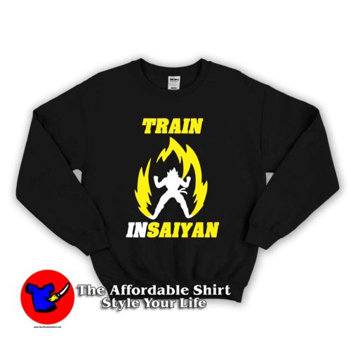 Train Insaiyan 1 500x500 Train Insaiyan Unisex Sweatshirt