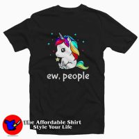Unicorn Ew People Tee Shirt