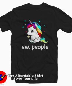 Unicorn Ew People Tee Shirt