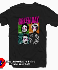 Uno Dos Tre Green Day Tee Shirt