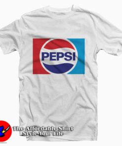 Vintage Pepsi Logo Tee Shirt