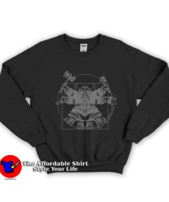 Vitruvian Dwarf Unisex Sweatshirt