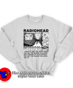 Volcano Erupts Radiohead Unisex Sweatshirt
