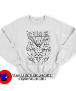 Weezer Lightning Hands Unisex Sweatshirt