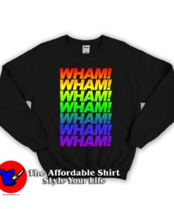 Wham Wham Rainbow Unisex Sweatshirt