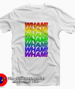Wham Wham Rainbow Tee Shirt