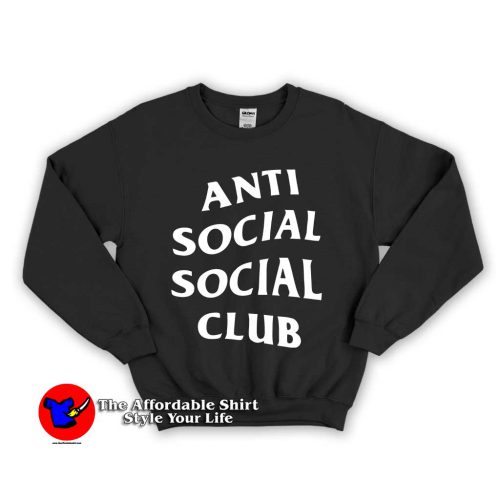 White Anti social Social Club 500x500 White Anti social Social Club Unisex Sweatshirt