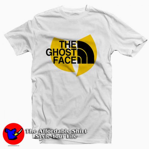 Wu Tang Ghost Face 500x500 Wu Tang Ghost Face Tee Shirt