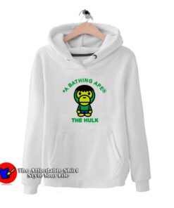 Bape A Bathing Ape Hulk Hoodie Cheap