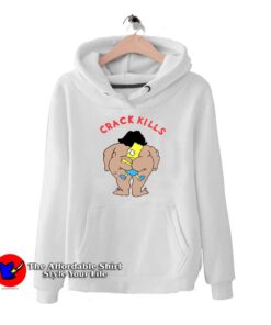 Bart Simpson Crack Kills Simpsons Hoodie Cheap