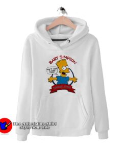 Bart Simpson Radical Dude Cartoon Hoodie Cheap