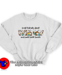 Calvin Hobbes Dance and Shake Their Unisex Sweatshirt