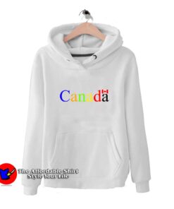 Canada Flag Letter Hoodie Cheap