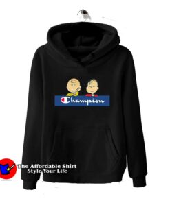 Champion Peanuts Charlie And Linus Hoodie Cheap
