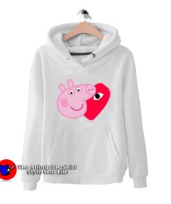 Comme Des Garcons Play Peppa Hoodie Cheap