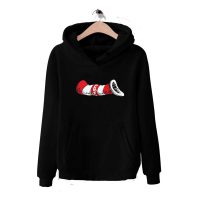 Funny Cat in the Hat Hoodie Cheap