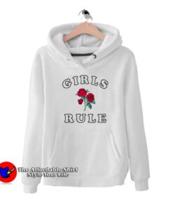 Girls Rule Roses Hoodie Cheap