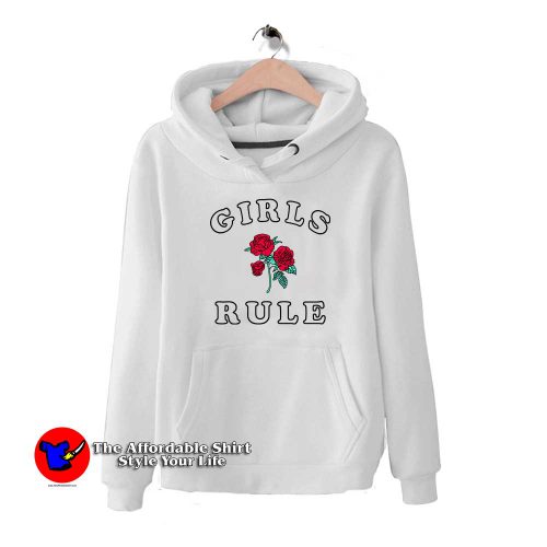 Girls Rule Roses 1 500x500 Girls Rule Roses Hoodie Cheap