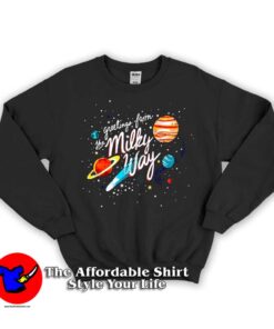 Greetings From The Milky Way Unisex Sweatshirt