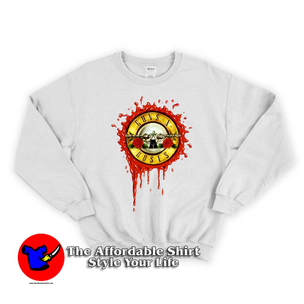 Guns N Roses Blood 510x510 image Guns N Roses Blood 510x510 Guns N Roses Blood Unisex Sweatshirt