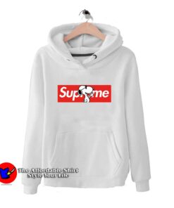 Joe Cool Snoopy Red Box Supreme Hoodie
