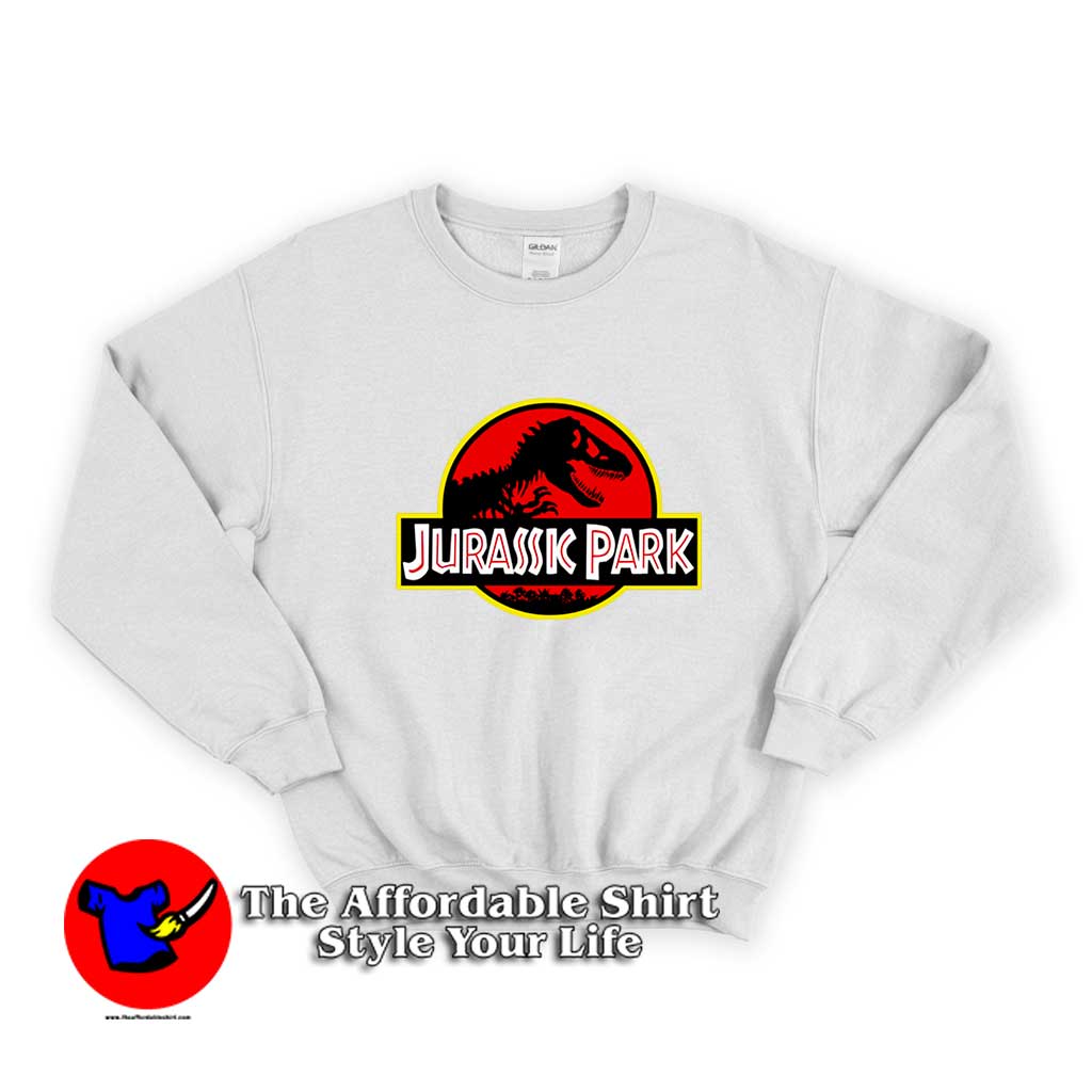 Jurassic Park 510x510 image Jurassic Park 510x510 Jurassic Park Logo Unisex Sweatshirt