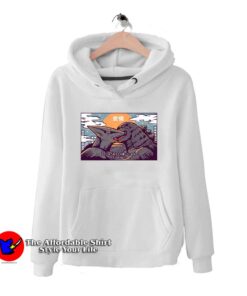 Kaiju Kiss Godzilla Hoodie