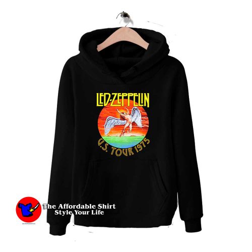 Led Zeppelin US Tour 1975 500x500 Led Zeppelin US Tour 1975 Hoodie